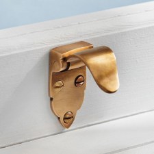 Hinged Sash Lift Antique Satin Brass