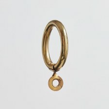 Rings for 19mm Curtain Pole Polished Brass