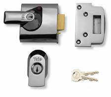 Yale British Standard Rim Lock Brass Finish Yale British Standard Rim Lock Brass Finish