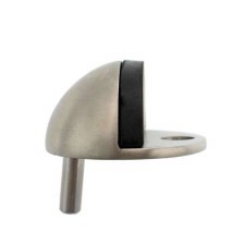 Additional picture of Half-Moon Door Stop Satin Stainless Steel
