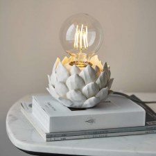Additional picture of Artichoke Table Lamp Oatmeal Glaze