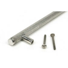 Additional picture of From The Anvil Brompton Pull Handle Medium Polished Stainless Steel