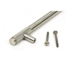 Additional picture of From The Anvil Half Brompton Pull Handle Medium Satin Stainless Steel