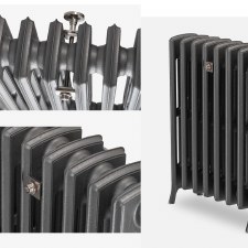 Additional picture of Luxury Radiator Wall Stay - Old English Pewter