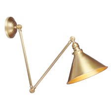 Additional picture of Elstead Provence Grande Wall Light or Pendant Aged Brass