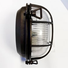 Additional picture of Tortuga Bulkhead Flush Light 200.14 Bronzed