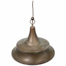 Additional picture of Atelier Pendant Light 3122 Aged Copper Brushed Brass 500mm