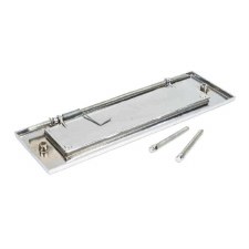 Additional picture of From The Anvil Large Letter Plate Polished Chrome