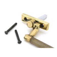 Additional picture of From The Anvil Brompton Window Espag Handle LH Aged Brass