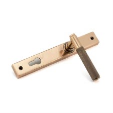 Additional picture of From The Anvil Brompton Slim Espag Lock Polished Bronze