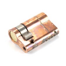 Additional picture of From The Anvil Euro Single Cylinder Polished Bronze 35/10
