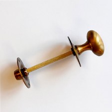 Additional picture of Oval Turn & Release 7078 Antique Satin Brass