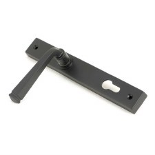 Additional picture of From The Anvil Avon Slimline Espag Door Lock Handles Aged Bronze