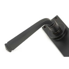 Additional picture of From The Anvil Avon Lock Handles Euro Profile Aged Bronze