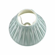 Additional picture of Laura Ashley Fenn Silk Shade 10" Duck Egg