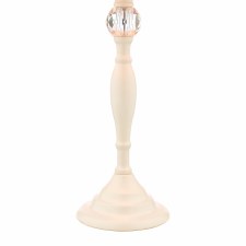 Additional picture of Laura Ashley Ellis Table Lamp Satin Cream with Shade