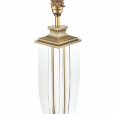 Additional picture of Laura Ashley Carson Table Lamp Base Large Antique Brass