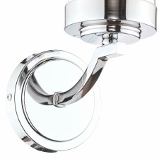 Additional picture of Laura Ashley Joseph Wall Light Polished Chrome