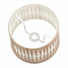 Additional picture of Laura Ashley Pleated Shade 14" Natural