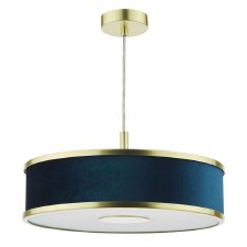 Additional picture of Alvaro 3 Light Pendant Brushed Brass