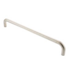 Additional picture of D Shape Door Pull Handle 450mm Satin Stainless Steel