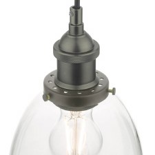 Additional picture of Arvin Single Pendant Antique Chrome
