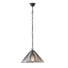 Additional picture of Interiors 1900 Astoria Tiffany Medium Ceiling Pendant Light
