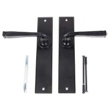 Additional picture of From The Anvil Avon Large Door Latch Handles Black