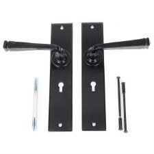 Additional picture of From The Anvil Avon Large Door Lock Handles Black