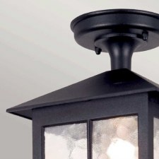 Additional picture of Elstead Winchester Tube Light Black