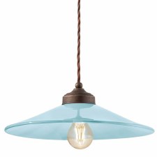 Additional picture of Ferroluce Pendant Ceiling Light C1631 Azzurro