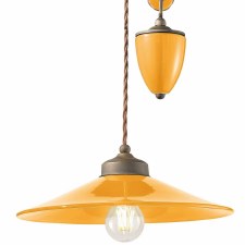 Additional picture of Ferroluce Rise & Fall Light C1632 Giallo
