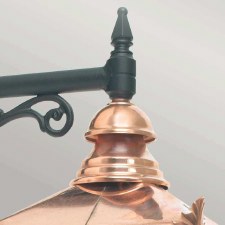 Additional picture of Elstead Chelsea Outdoor Wall Down Light Lantern with Bracket