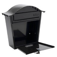 Additional picture of Classic MB01 Post Box Black