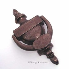 Additional picture of Aston Adam Door Knocker Rustic Solid Bronze