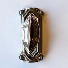 Additional picture of Edwardian Door Knob 2501 LH Polished Nickel