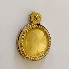 Additional picture of Aston Regency Escutcheon Polished Brass Unlacquered