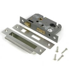 Additional picture of From The Anvil Euro Sash Lock 2.5" Stainless Steel