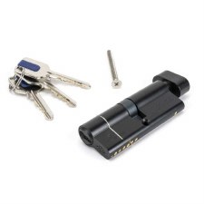 Additional picture of From The Anvil Euro Thumbturn Cylinder 40/40 Black