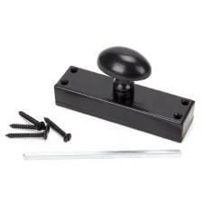 Additional picture of From The Anvil External Knob for Cremone Bolt Black