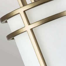 Additional picture of Feiss Fusion Wall Light Painted Natural Brass