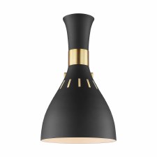 Additional picture of Feiss Joan Single Wall Light Black