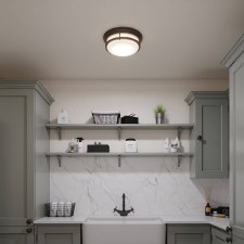 Additional picture of Hinkley Hadley Flush Ceiling Light Oil Rubbed Bronze