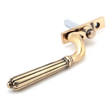 Additional picture of From The Anvil Hinton Espag Window Handle Right Hand Polished Bronze