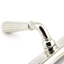 Additional picture of From The Anvil Hinton Slimline Sprung Lever Espag Lock Set Door Handle Polished Nickel