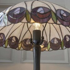 Additional picture of Interiors 1900 Hutchinson Tiffany Table Lamp