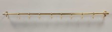 Additional picture of The Kirby Kitchen 3/4" Utility Rail 110cm  Antique Satin Brass
