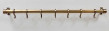 Additional picture of The Kirby Kitchen 1" Utility Rail 75cm Antique Satin Brass