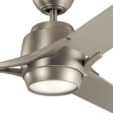Additional picture of Elstead Zeus 60" Ceiling Fan with Light Brushed Nickel