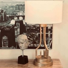 Additional picture of Gilded Nola Lemuria Table Lamp